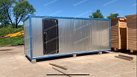 Блок-контейнер БК-27 6х2.4  ДВП прорабский